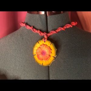 Handmade Flower Necklace